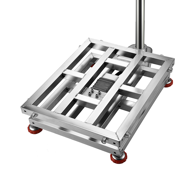 RJ-8006-5S 304 Stainless Steel Waterproof Price Computing Funciton Platform Scale with Zemic load cell 150/300kg