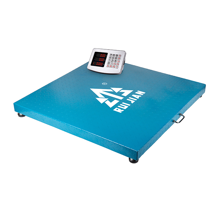 RJ-9002D 4 load cells Wireless Stainless Iron Weighing platform scale 1000kg 100*100cm