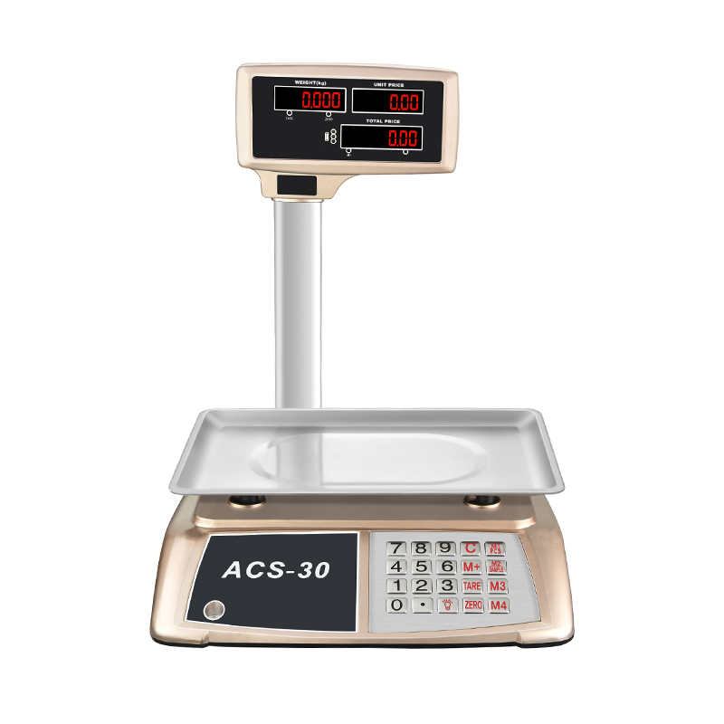 RJ-5025-6B 30Kg Electronic Price Computing Scale Heighten Double Display