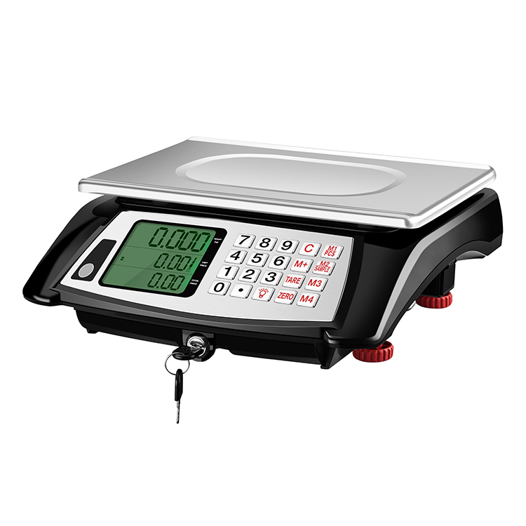 RJ-2036YQ 30Kg Double Display Pricing Computing Electronic Weighing Scale With Cash Box