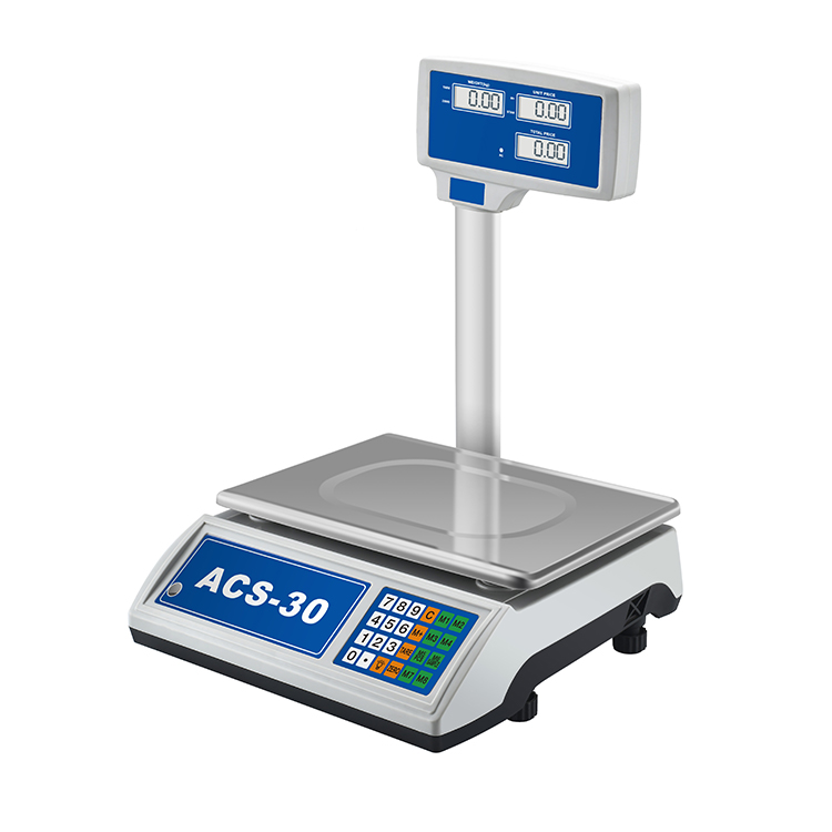 RJ-5012 Digital Commercial Price Scale 66lb / 30kg for Food Meat Fruit Vefetable