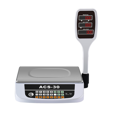 RJ-5015 30Kg Heighten Display High Precision Price Computing Scale