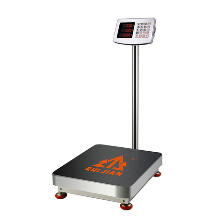 RJ-8006-5S 304 Stainless Steel Waterproof Price Computing Funciton Platform Scale with Zemic load cell 150/300kg